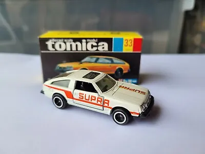 Tomica 33 - Toyota Celica Supra [white] Wide Wheels Vhtf Near Mint Box Great  • $149.95