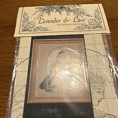 Lavender & Lace Marilyn Leavitt Imblum Cross Stitch Chart Guardian Angel • £8