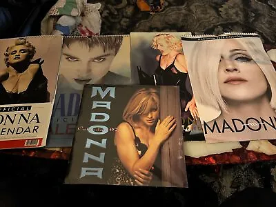 Madonna X5 1 Calendar 1987 1988 1991 1997 2008 • $34.99