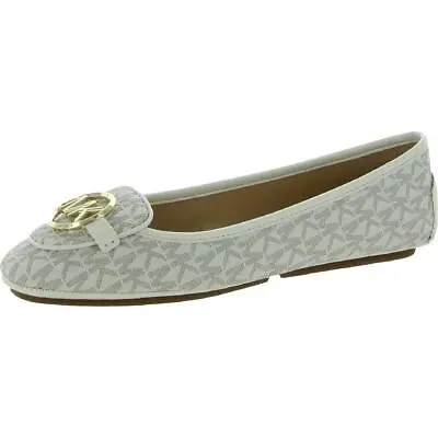 MICHAEL Michael Kors Lillie Women's Faux Leather Logo Moccasin Ballet Flats • $61.99