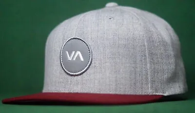 New Rvca Va Patch Men's Adjustable Snapback Hat RHTRVC-90 • $21.59
