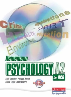 Psychology A2 For OCR (Heinemann Psychology) Mixed Media Product Book The Cheap • £4.05