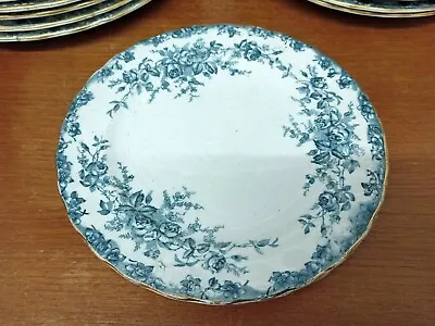Antique ~Millais By S. Hancock & Son's ~8  Plate ~Blue/ White ~VGC (SC38) • £6