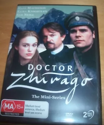 Doctor Zhivago – The Mini Series – Australia Region 4 - DVD   • $12.99