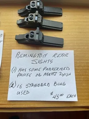 Remington Sights Front And Rear Center Fire Rifles • $35