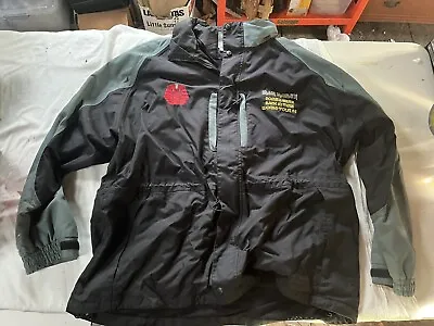 IRON MAIDEN 2008 SOMEWHERE BACK IN TME Crew Used Jacket Adult 3XL  ULTRA RARE • $854.82