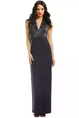 Elle Zeitoune London Navy Gown Size 8 AU • $71.40