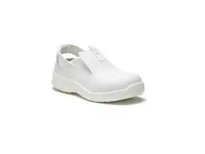 WearerTech Defend Clog Comfortable White Work Safety Shoes For Men And Women  • £16.45