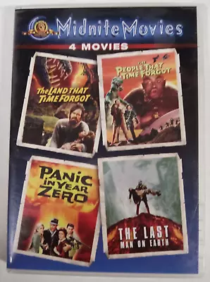 Land Time Forgot People Time Forgot Panic Year Zero Last Man On Earth DVD • $11.49