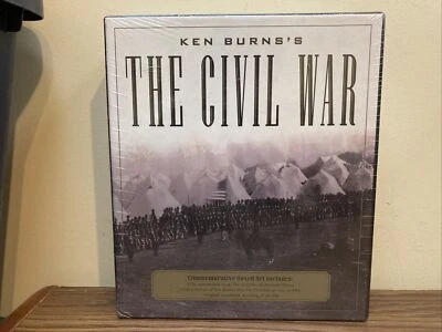 $75.71 • Buy Ken Burns The Civil War Commemorative Box Set : Book & 6 DVDs & CD Sealed