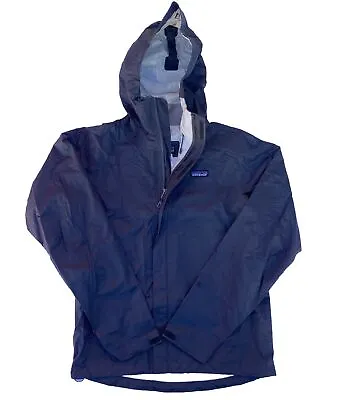 Patagonia Mens Small Torrentshell Rain Jacket Windbreaker Lightweight H2No Gray • $84.97