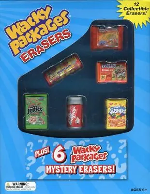 2011 Factory Sealed Topps Wacky Packages Erasers 12-pack Box • $10.45