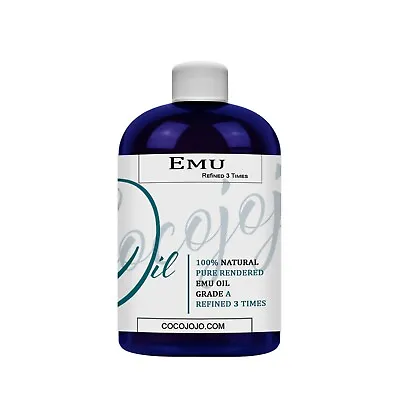$21.99 • Buy 8 Oz 100 Pure Natural Australian Emu Oil Refined No Additives Emu Oil For Hair
