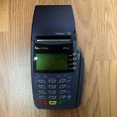 Verifone OMNI 5100 VX510 USA 4MF/@M 14.4K GPRS NO SC USB With AC Adapter - Used • $5