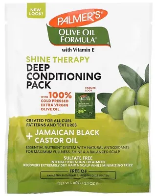 Palmer's Olive Oil Shine Therapy Deep Conditioner Mask For Dry Damaged Hair 60g • £5.49