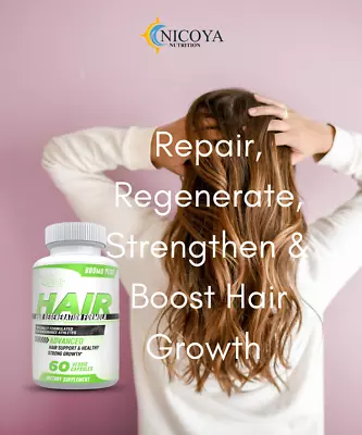 Hair Regeneration Extreme Biotin Hair Growth Nutrition Repair Supplement • $12.99