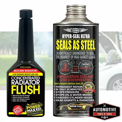 Head Gasket & Radiator Cooling System Clean & Repair Cracked Block Leak • $43.51