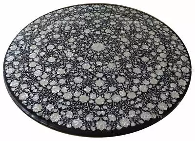 Vintage Marble Table Top Coffee Table Top Mosaic Marquetry Art Dining Table Top • $4999