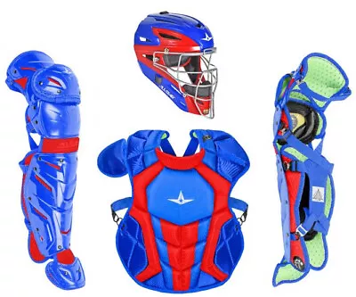 All Star System7 Axis Pro Camo Baseball Catcher's Gear Set - Ages 12-16 New • $429.95