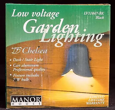 Manor House CHELSEA Aluminum Landscape Low Voltage Accent Lighting Step Deck • $21.50