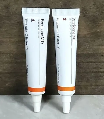 2x ~ Perricone MD - Vitamin C Ester 15 - 0.34 Oz Tubes 10 Ml NWOB • $15