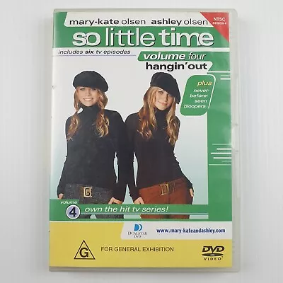 £11.38 • Buy So Little Time Volume 4: Hangin' Out DVD Region 4 NTSC The Olsen Twins FREE POST