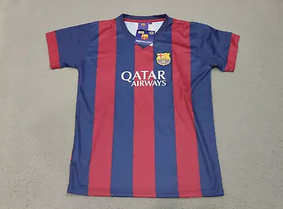 FCB Barca Barcelona Lionel Messi Jersey Soccer Kids Size 14 • $36.88