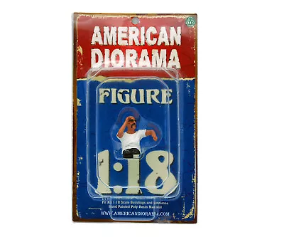 GEORGE MALE DRIVER AMERICAN DIORAMA 1:18 Scale Figurine 1.75  FIGURE • $8.99