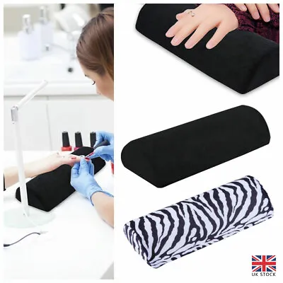 Nail Art Beauty Hand Holder Soft Cushion Pillow Nail Arm Rest Manicure Pad New • £6.11