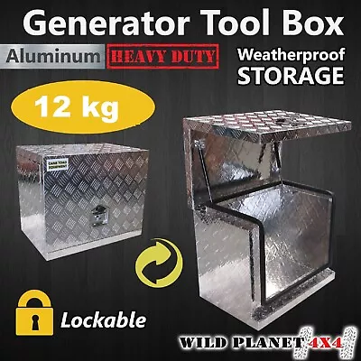 Generator Aluminium Tool Box Caravan UTE Toolbox Heavy Duty Car Truck Trailer • $329.99