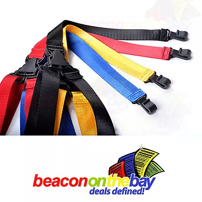 $15.59 • Buy Adjustable Ukulele Shoulder Strap Nylon Cotton Colourful Classic Design Ukelele