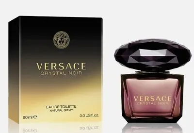Versace Crystal Noir 90ml/3oz Women's Eau De Toilette-Authentic • $53.99