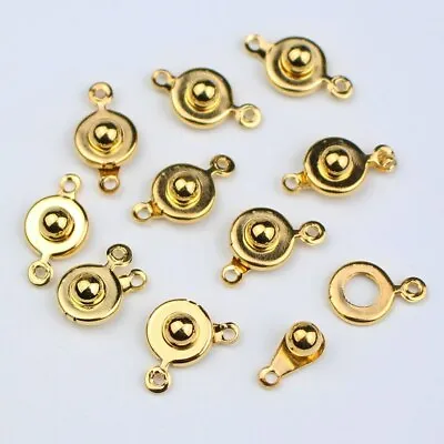 20pcs/lot Trailer Hitch Type Snap Fastener Connector Clasps For Jewelry Making • $7.99