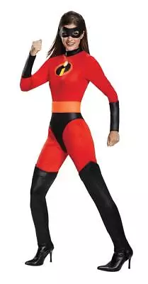 Adult Disney Mrs Incredible Halloween Costume Fancy Dress L Dg66835e • $34.78