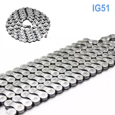 IG51 Bicycle Chain For Shimano Sram KMC YBN 6 7 8 Speed W/ Pin 116 Links • $14.99