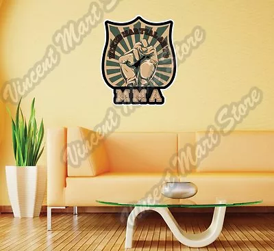 Mixed Martial Arts MMA Street Fight Wall Sticker Room Interior Decor 20 X25  • $19.99