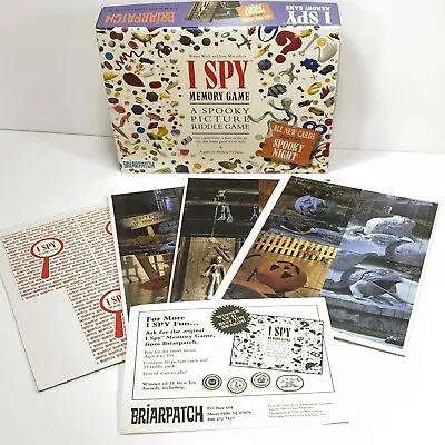 I Spy Memory Game • A Spooky Picture Riddle Game • Spooky Night Briarpatch Games • $7.95