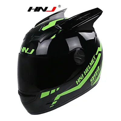 Men Women Motorbike Motorcycle Helmet Winter Warm Full Face Off-road Helmet DOT • $110.09