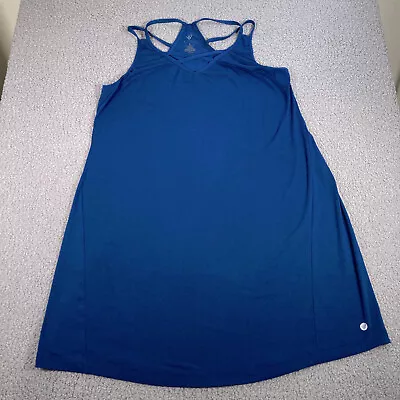 $18.67 • Buy Livi Active Dress Womens Size 16 Blue Workout Gym Athleisure Sporty Strappy