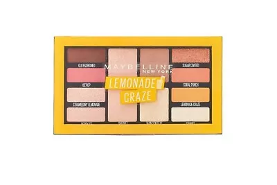 $9.99 • Buy Maybelline Lemonade Craze 12g Eyeshadow Palette Eye Colour Beauty Shimmer Makeup