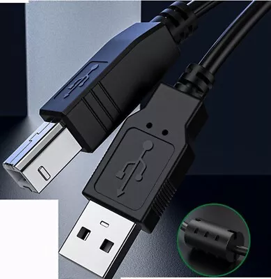 Printer USB 2.0 Cable Cord Transfer PC A To B For HP Brother Canon Epson • $4.78