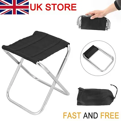 £12.99 • Buy Portable Folding Beach Chairs Outdoor Fishing Camping Picnic Travel Beach Stool