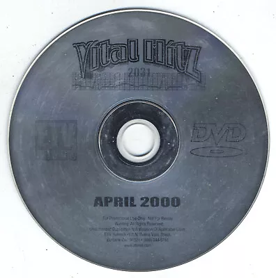 Vital Hitz Video DVD April 2000 - Blink 182 RATM Aaliyah Staind Master P Elton • $19.99