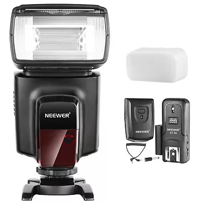 £49.99 • Buy Neewer TT560 Flash Speedlite With CT-16 Wireless Trigger Kit For DSLR Cameras