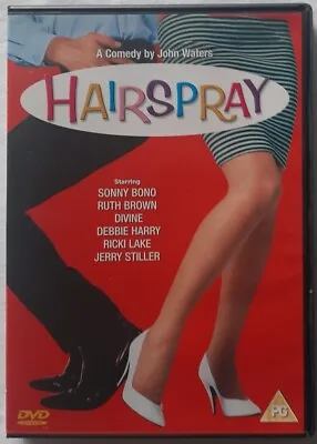 Hairspray - Sonny Bono Ruth Brown Debbie Harry Devine - Reg 2 Pal Dvd • £3.49