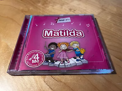 Matilda CD - Global Journey Gifts - Personalised Kids Audio - Music 4 Me Unique • £3.49