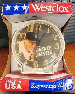 Mickey Mantle Westclox Clock • $75