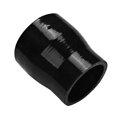 2.5  To 2.75  63 - 70 Mm Straight Silicone Hose Reducer Turbo Coupler Black • $6.60