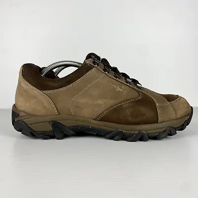 RM Williams Suede Leather Hiking Shoes Men's Size US 9 Brown Embroidered Logo • $44.96