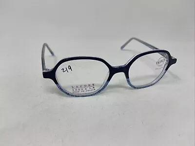 Lafont Issy & La Epic 3125 49/17/137 Navy Blue Eyeglasses :q24 • $300